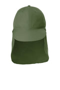 Port Authority Outdoor UV Sun Shade Cap C949 - Olive Leaf