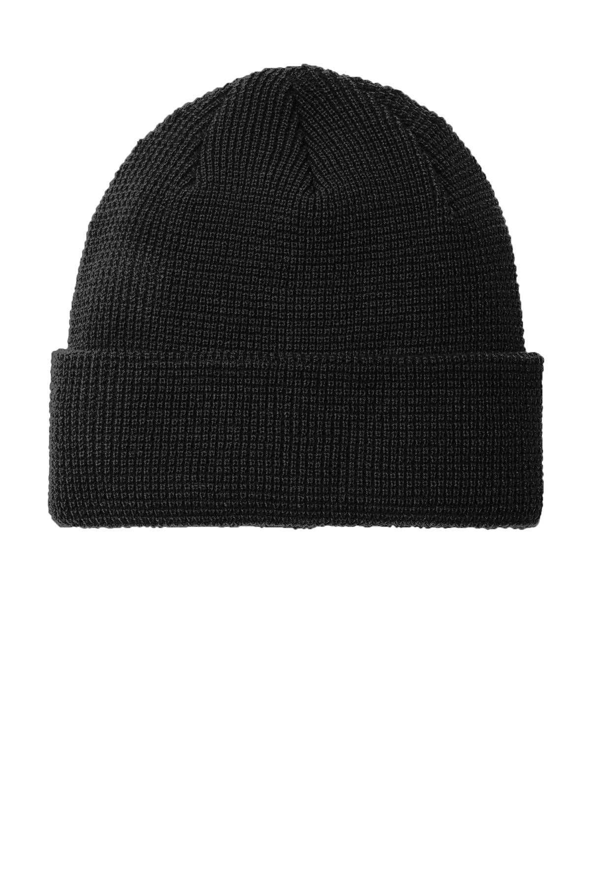 Port Authority Thermal Knit Cuffed Beanie C955 - Deep Black