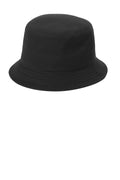 Port Authority Twill Short Brim Bucket Hat C976 - Black
