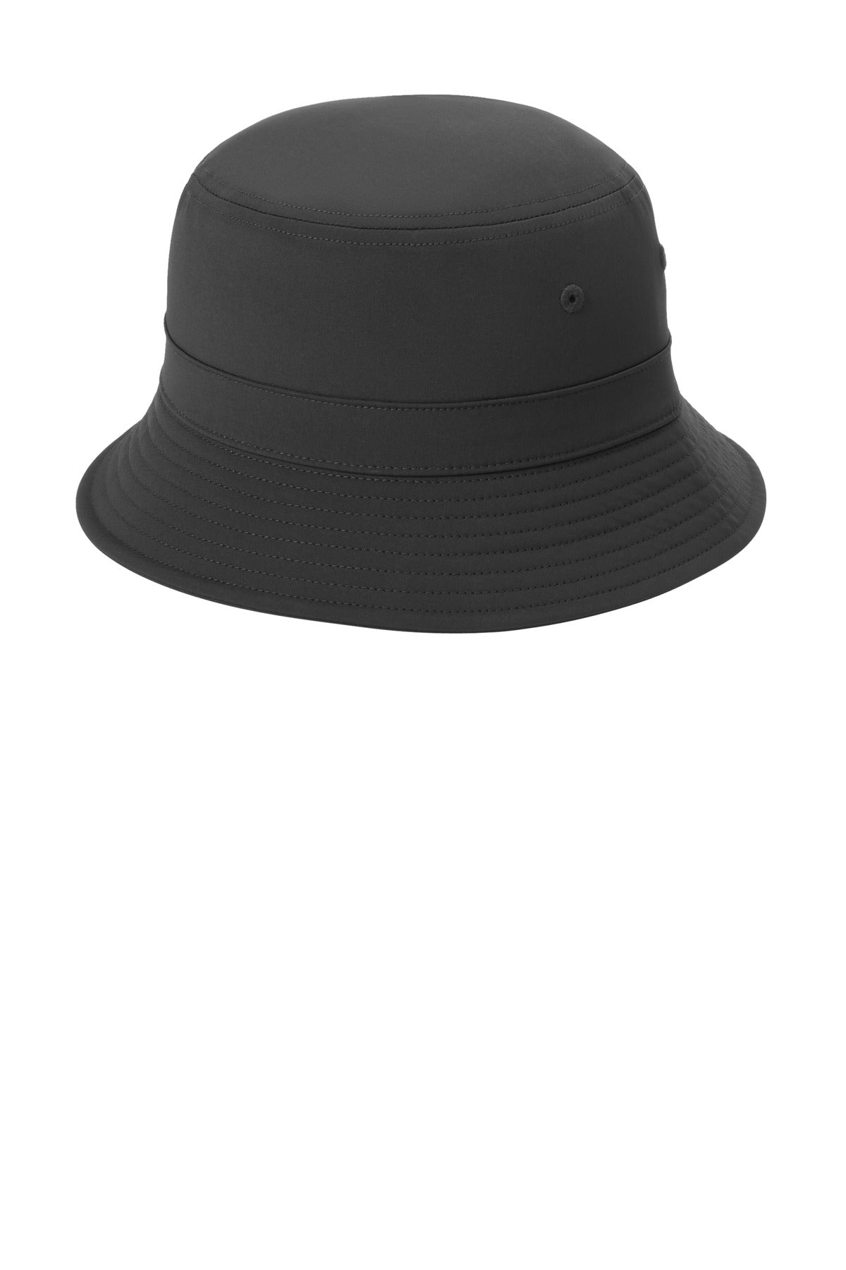 Port Authority Poly Bucket Hat C980 - Black