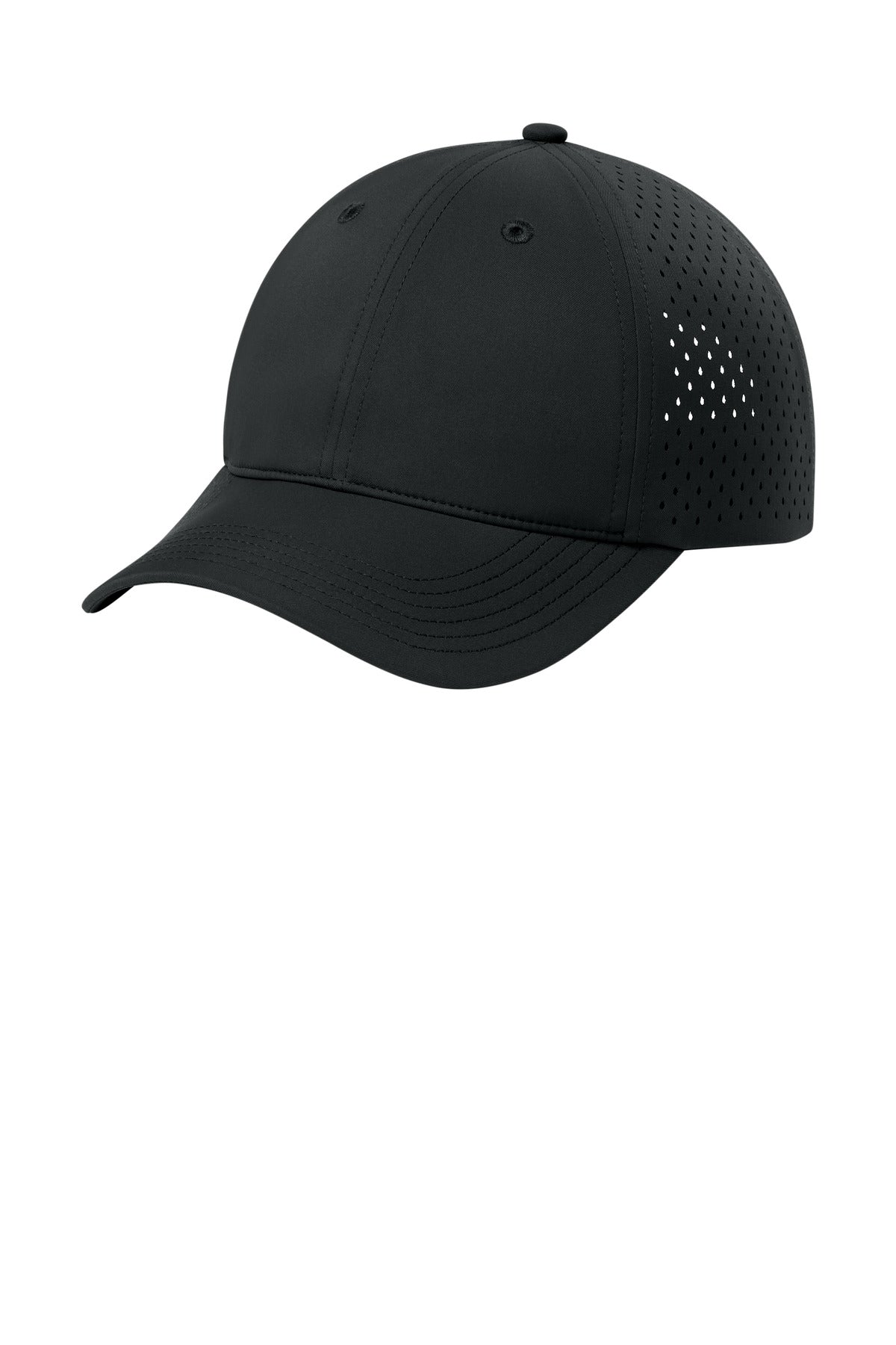 Port Authority All-Day Performance UPF Perforated Cap C995 - Deep Black