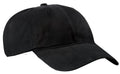 Port Authority Brushed Twill Low Profile Cap. CP77 - Black