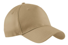 Port & Company Five-Panel Twill Cap.  CP86