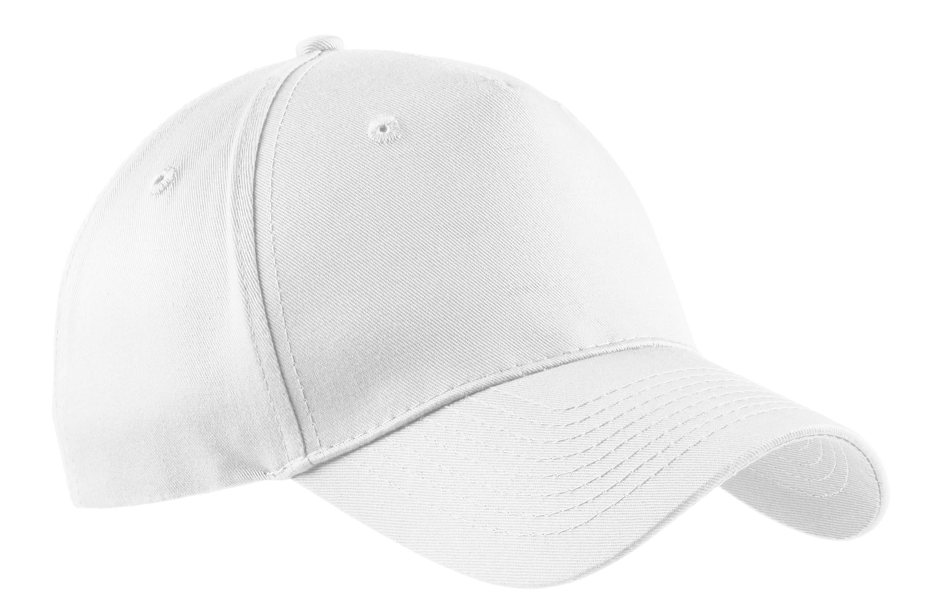 Port & Company Five-Panel Twill Cap.  CP86