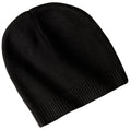 Port Authority 100% Cotton Beanie. CP95 - Black
