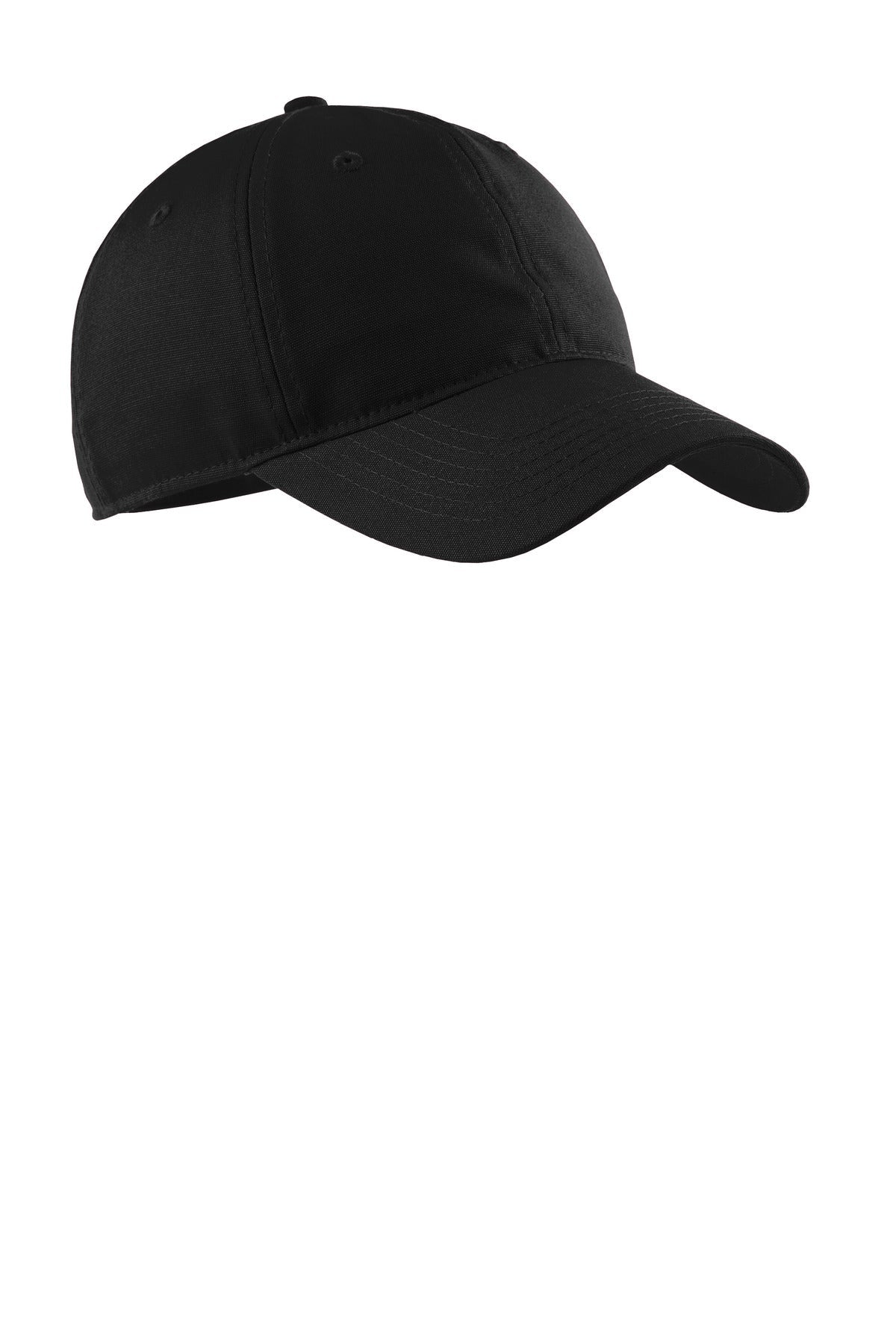 Port Authority Soft Brushed Canvas Cap. CP96 - Black