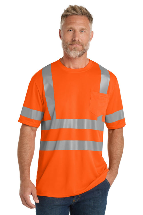 CornerStone CS202 Class 3 Mesh Tee - Safety Orange