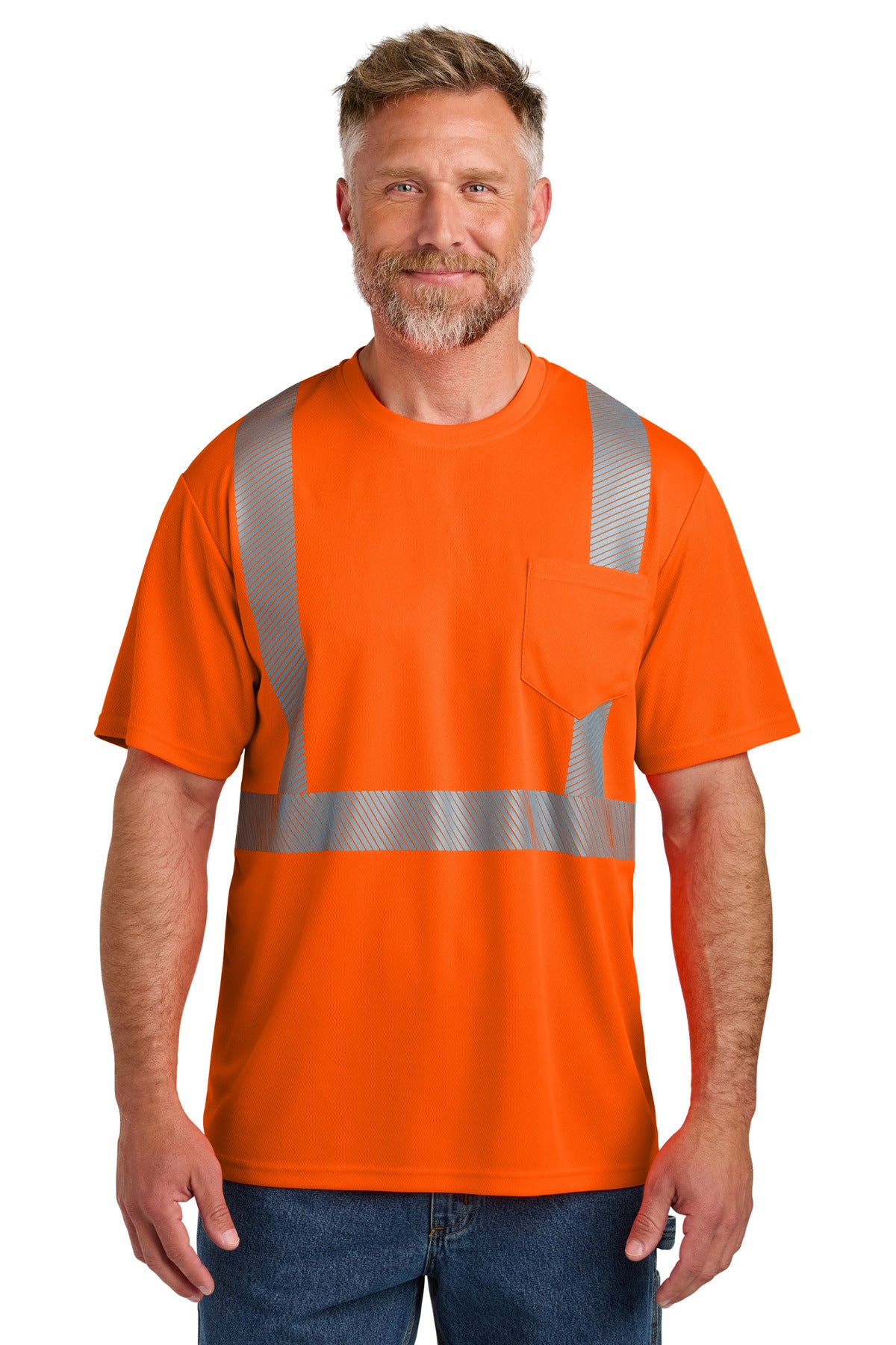 CornerStone  ANSI 107 Class 2 Segmented Tape Tee CS204