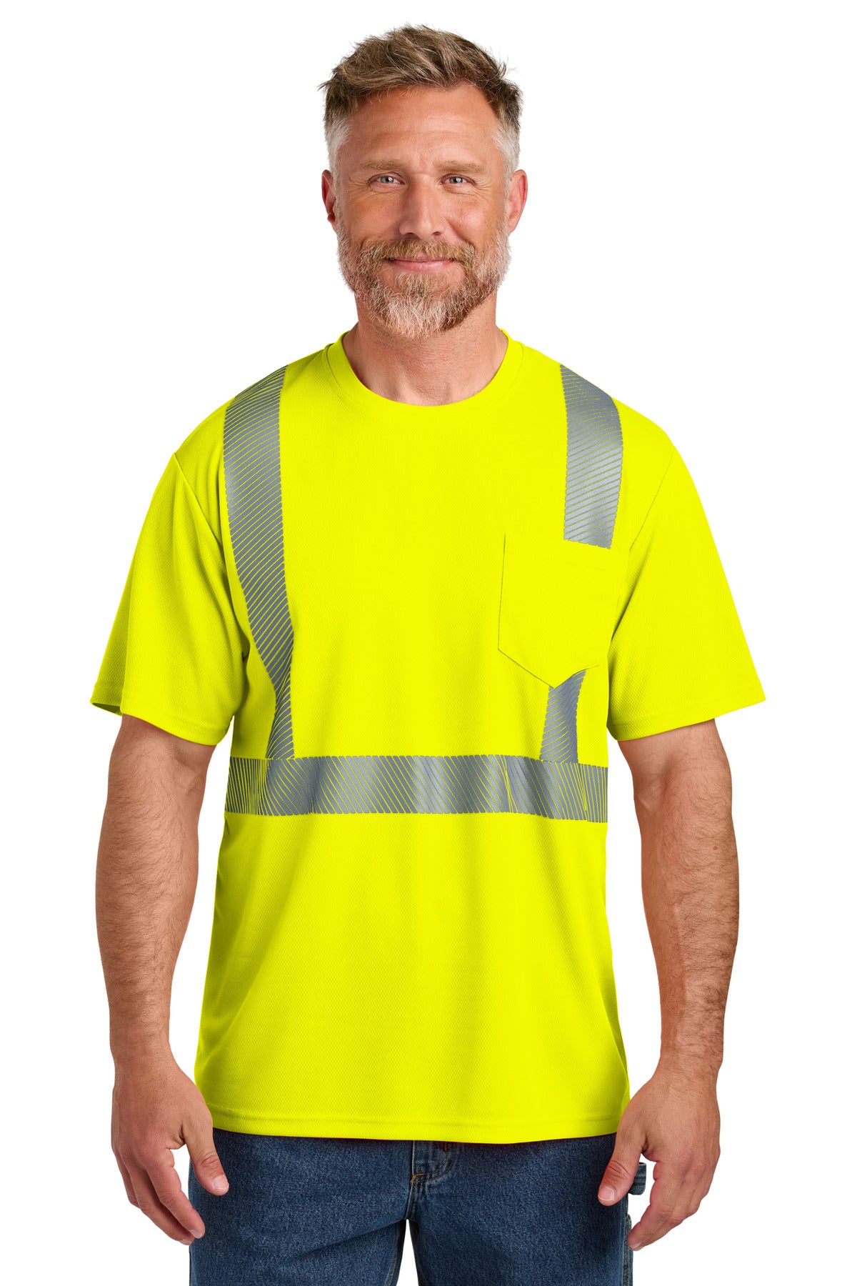 CornerStone  ANSI 107 Class 2 Segmented Tape Tee CS204