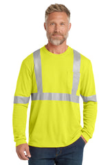 CornerStone  ANSI 107 Class 2 Long Sleeve Safety T-Shirt. CS401LS