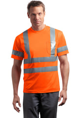 CornerStone  - ANSI 107 Class 3 Short Sleeve Snag-Resistant Reflective T-Shirt. CS408