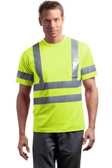 CornerStone  - ANSI 107 Class 3 Short Sleeve Snag-Resistant Reflective T-Shirt. CS408