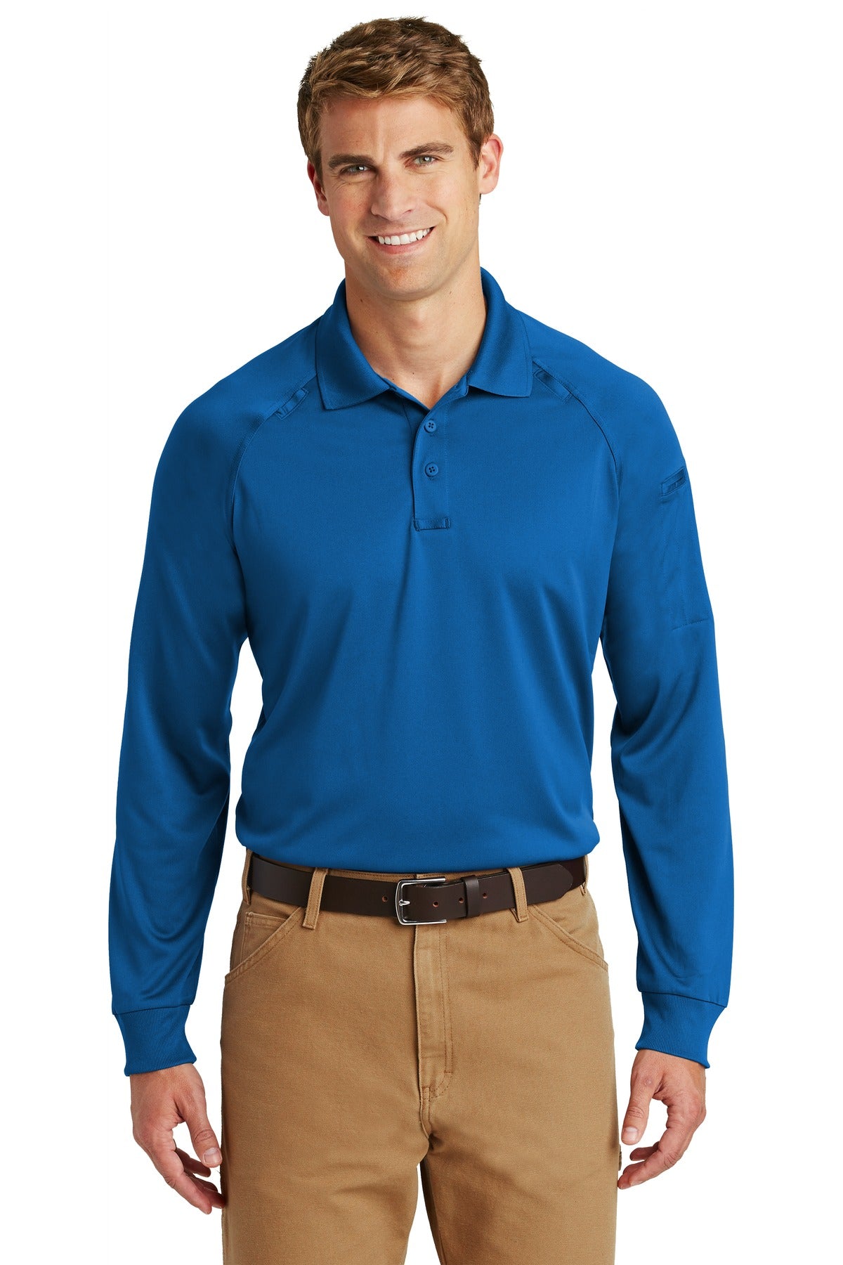 CornerStone  - Select Long Sleeve Snag-Proof Tactical Polo. CS410LS