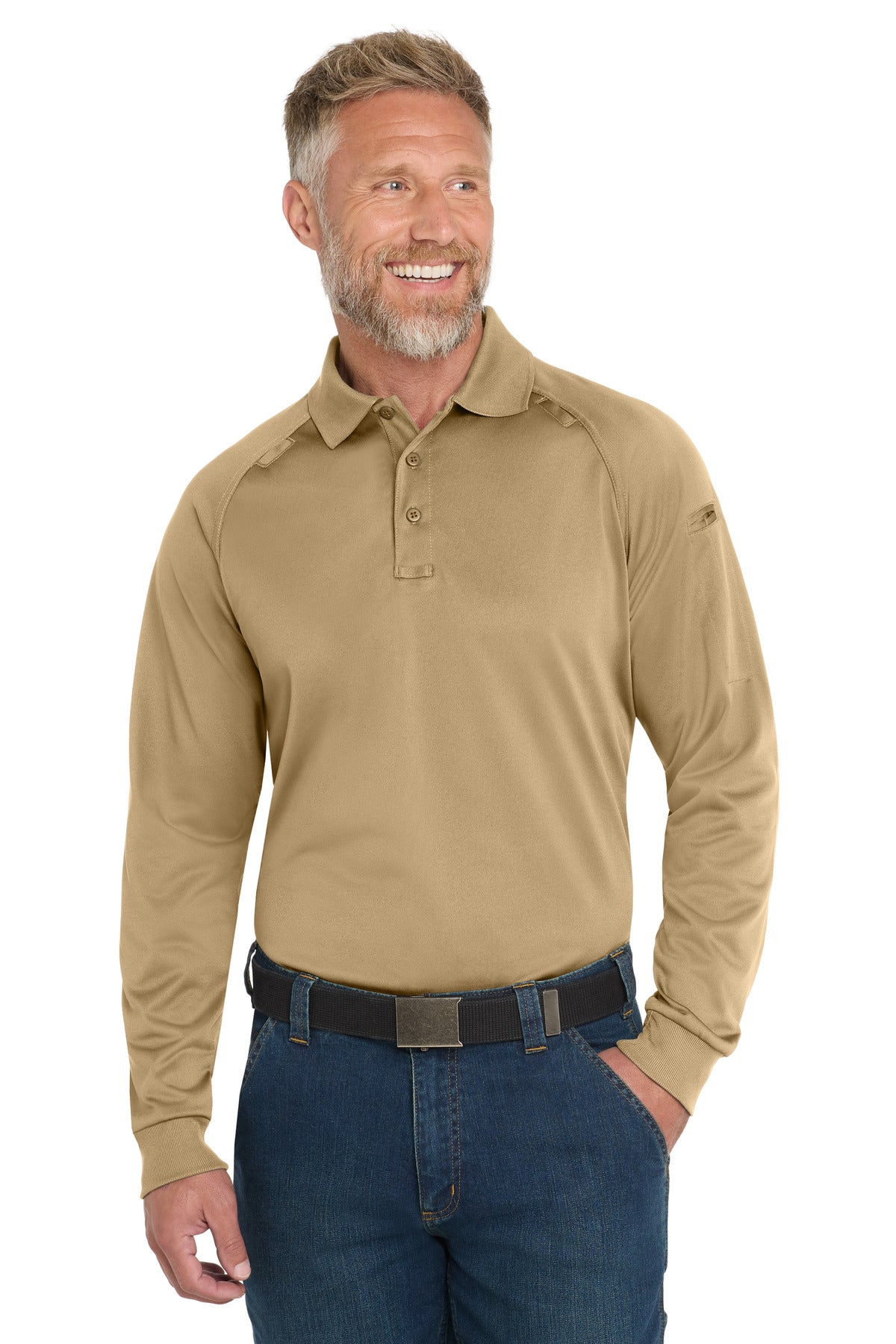 CornerStone  - Select Long Sleeve Snag-Proof Tactical Polo. CS410LS