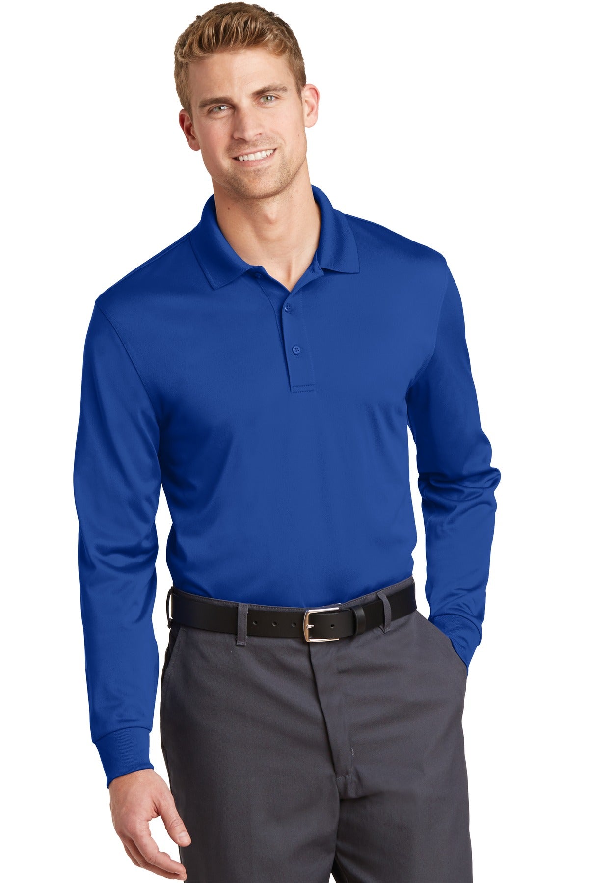 CornerStone  Select Snag-Proof Long Sleeve Polo. CS412LS