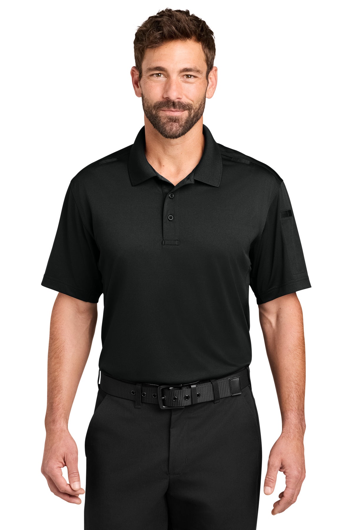 CornerStone Workwear Pro Tactical Polo CS452 - Black