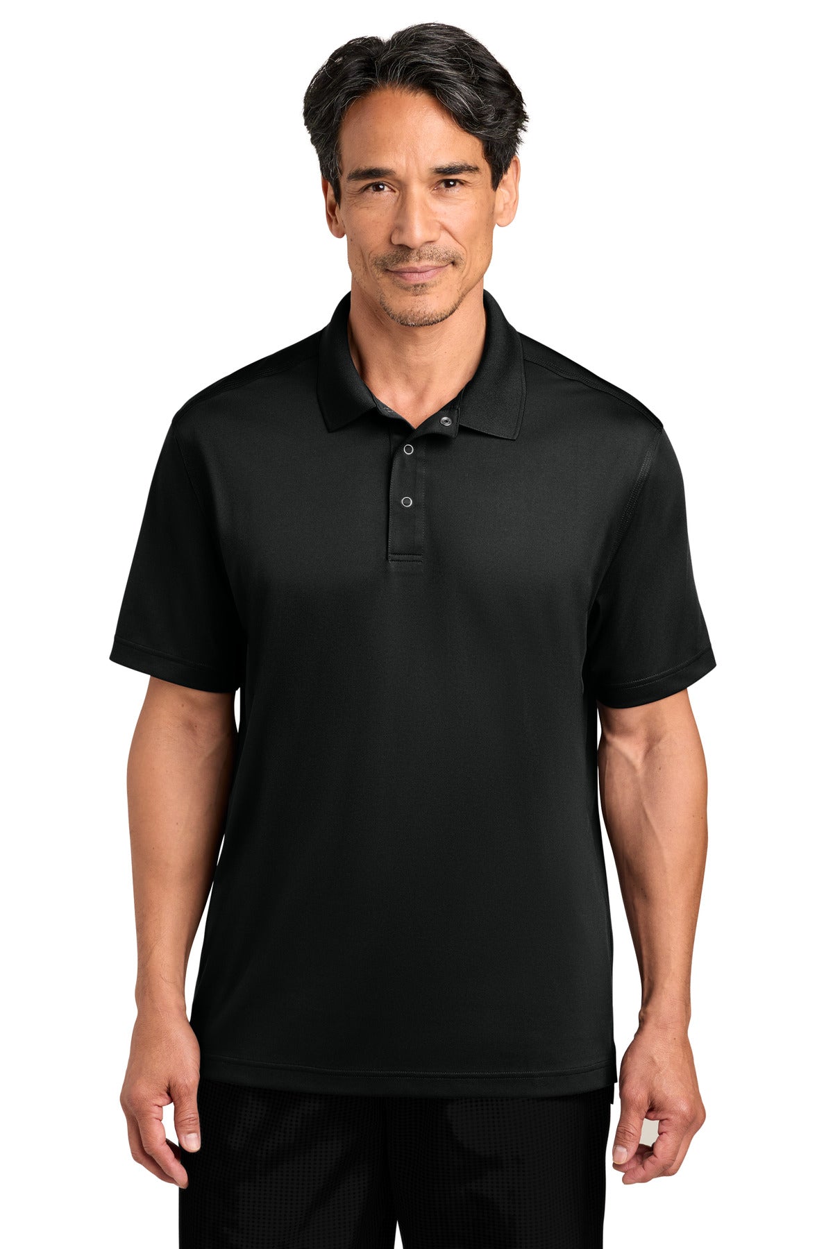 CornerStone Workwear Pro Gripper Polo CS454 - Black