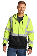 CornerStone  A107 Class 3 Heavy-Duty Fleece Full-Zip Hoodie CSF300
