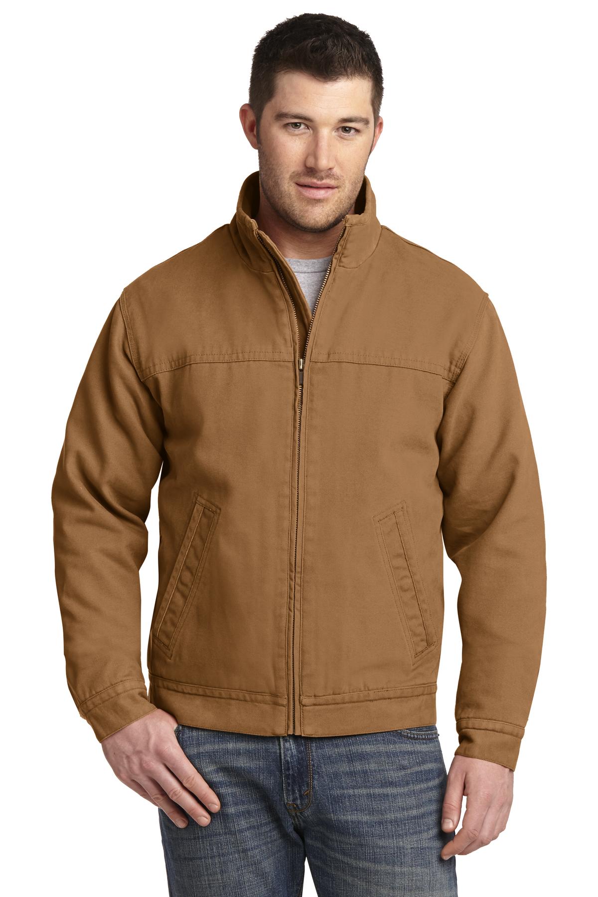CornerStone  Washed Duck Cloth Flannel-Lined Work Jacket. CSJ40