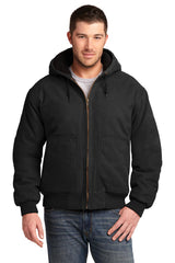CornerStone  Washed Duck Cloth Insulated Hooded Work Jacket. CSJ41