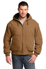 CornerStone  Washed Duck Cloth Insulated Hooded Work Jacket. CSJ41