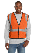 CornerStone CSV100 Class 2 Economy Mesh One-Pocket Vest - Safety Orange