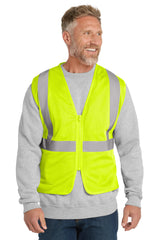 CornerStone   ANSI 107 Class 2 Economy Mesh Zippered Vest. CSV101