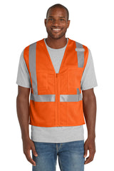 CornerStone   ANSI 107 Class 2 Mesh Zippered Vest. CSV102
