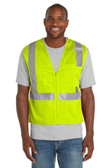 CornerStone   ANSI 107 Class 2 Mesh Zippered Vest. CSV102