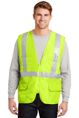 CornerStone  - ANSI 107 Class 2 Mesh Back Safety Vest. CSV405