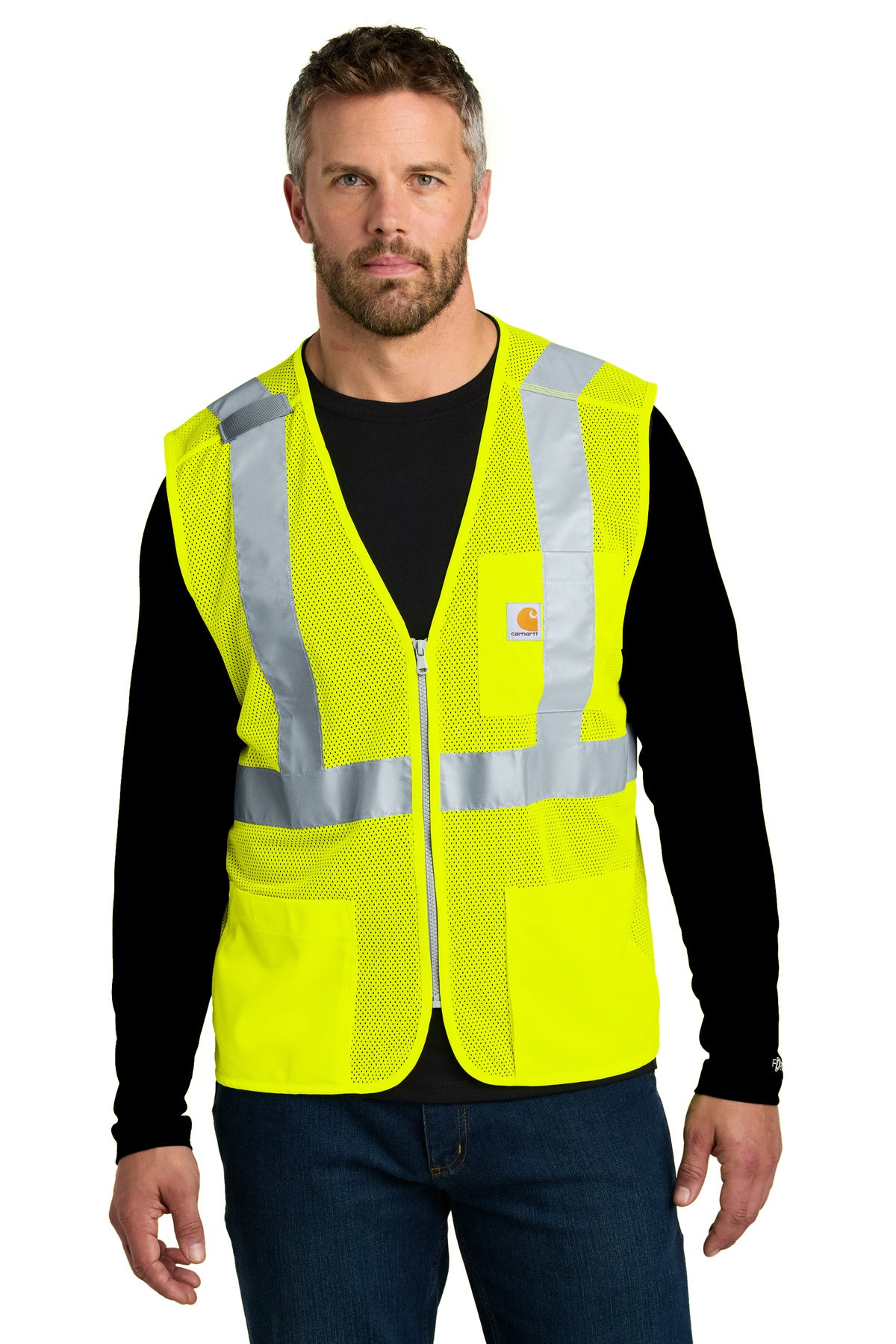 Carhartt  ANSI Class 2 Mesh Zip-Front Vest CT106171