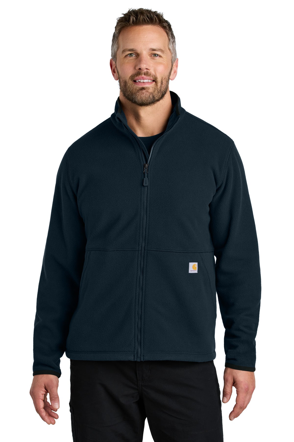 Carhartt  Textured Full-Zip Fleece Jacket CT106416
