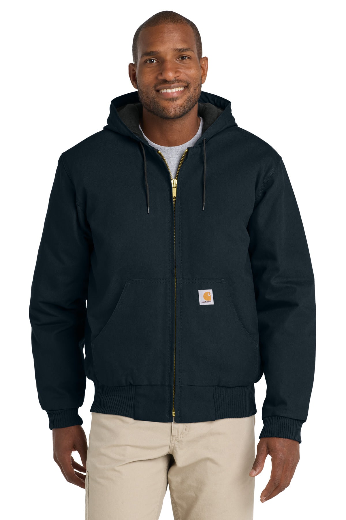 Carhartt   Quilted-Flanne-Lined Duck Active Jac. CT106677