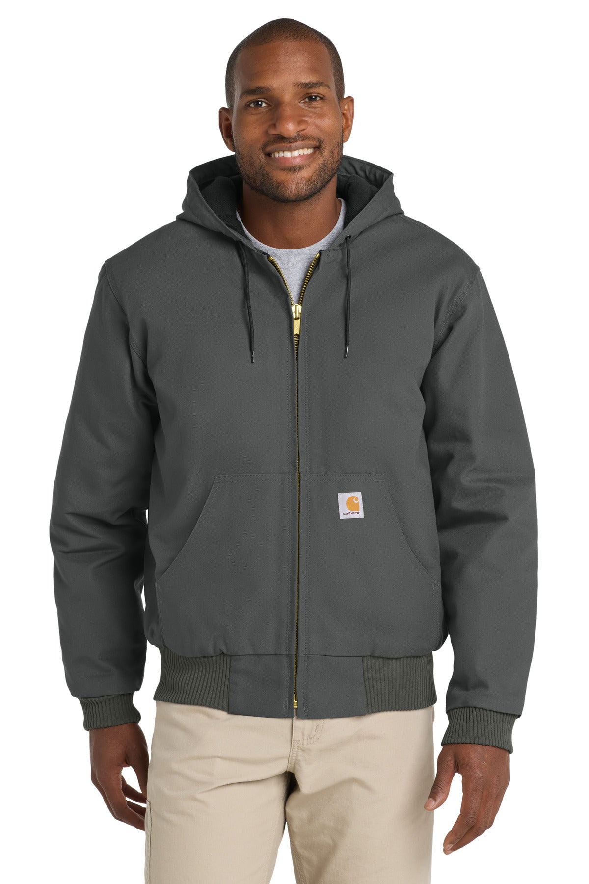 Carhartt   Quilted-Flanne-Lined Duck Active Jac. CT106677