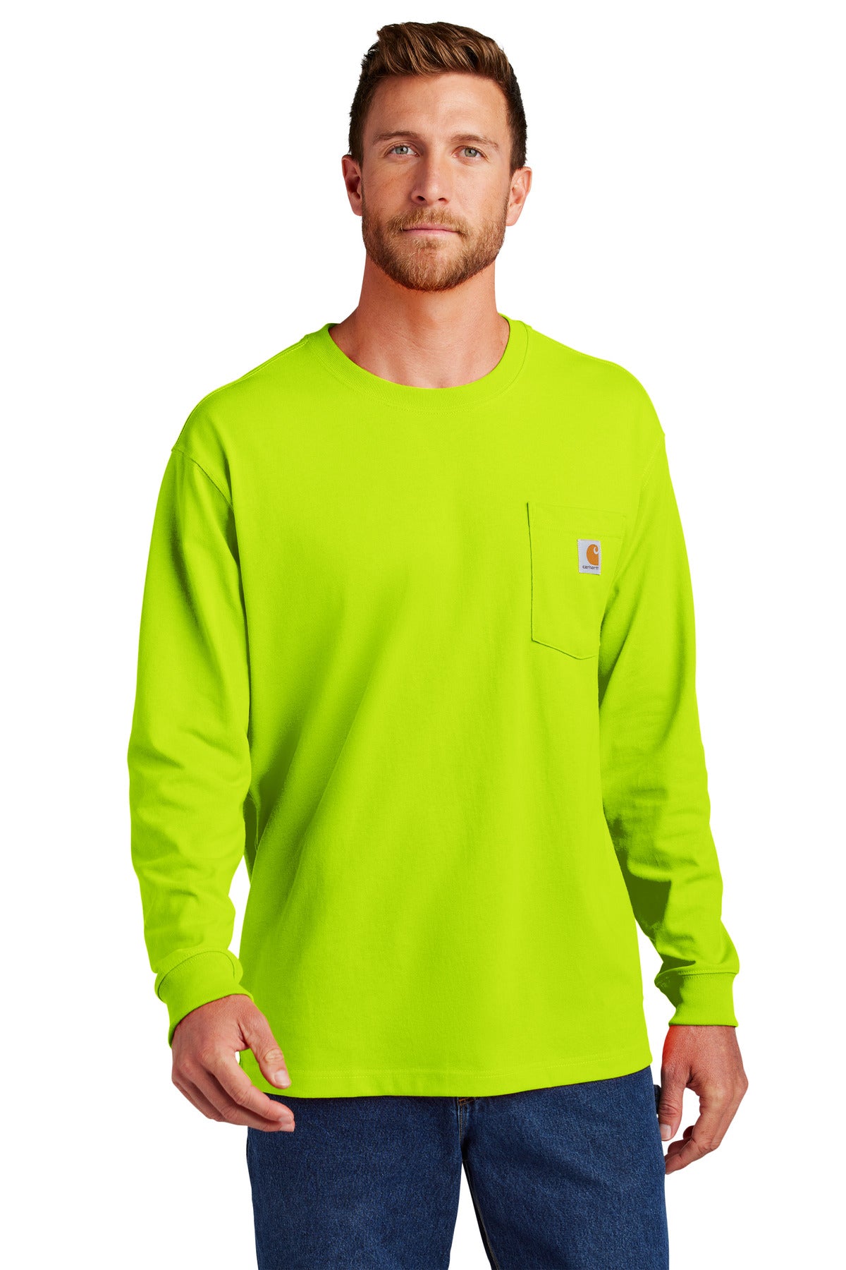 Carhartt   Workwear Pocket Long Sleeve T-Shirt. CTK126