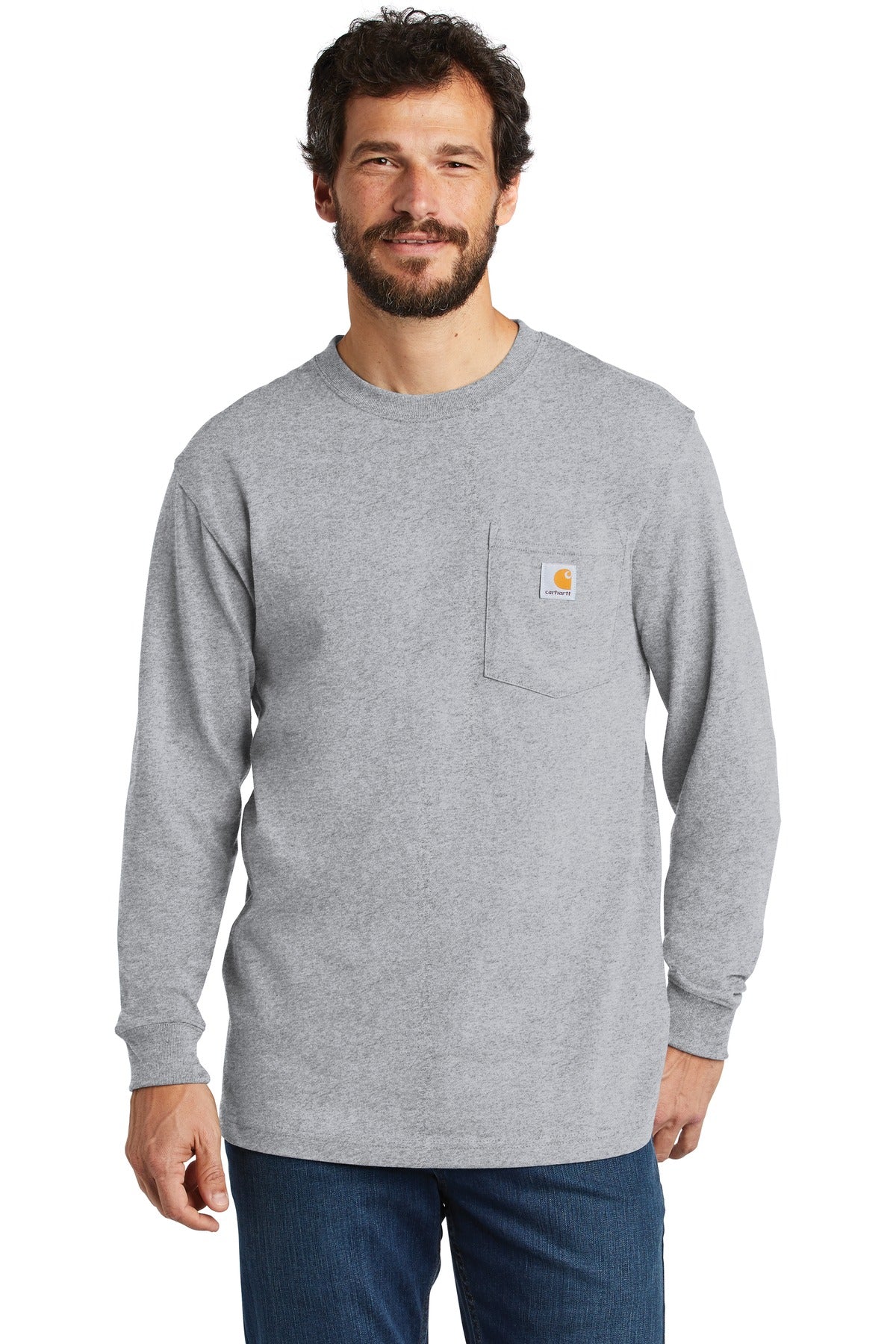 Carhartt   Workwear Pocket Long Sleeve T-Shirt. CTK126
