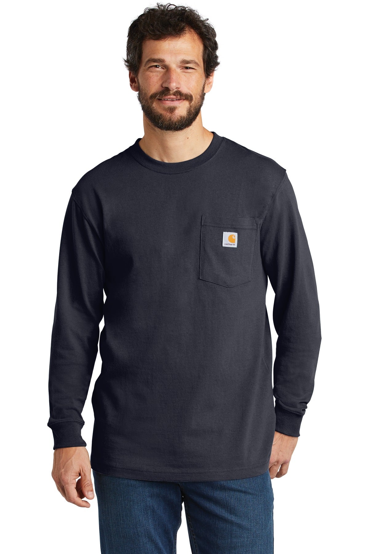 Carhartt   Workwear Pocket Long Sleeve T-Shirt. CTK126