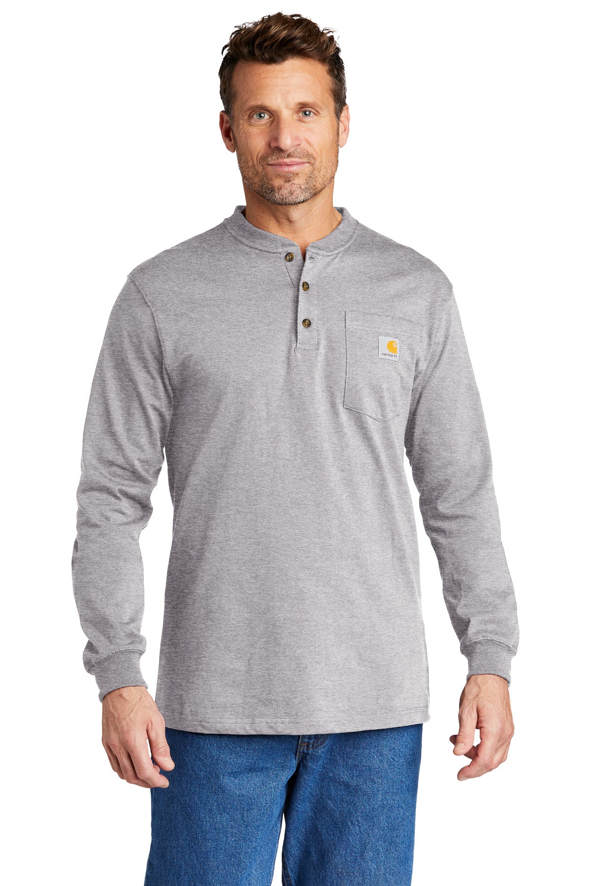 Carhartt  Long Sleeve Henley T-Shirt CTK128