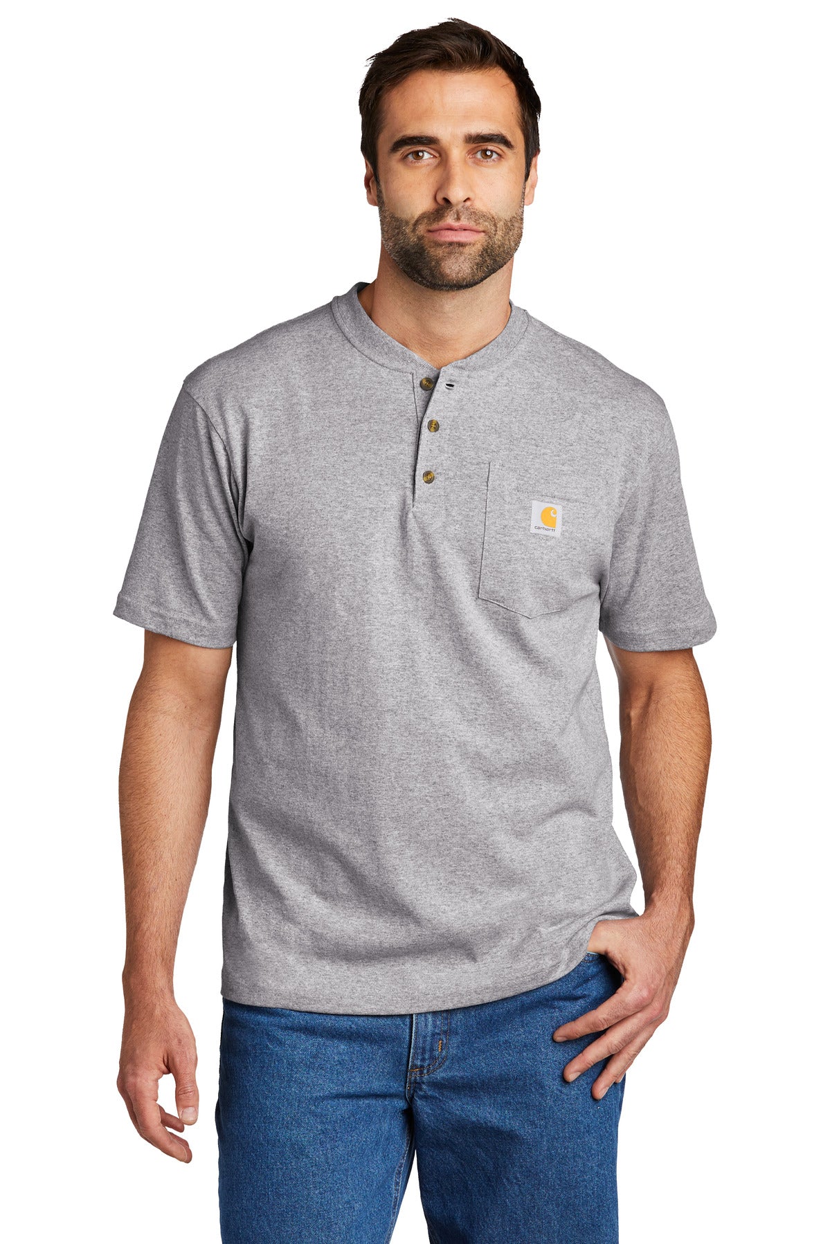 Carhartt  Short Sleeve Henley T-Shirt CTK84