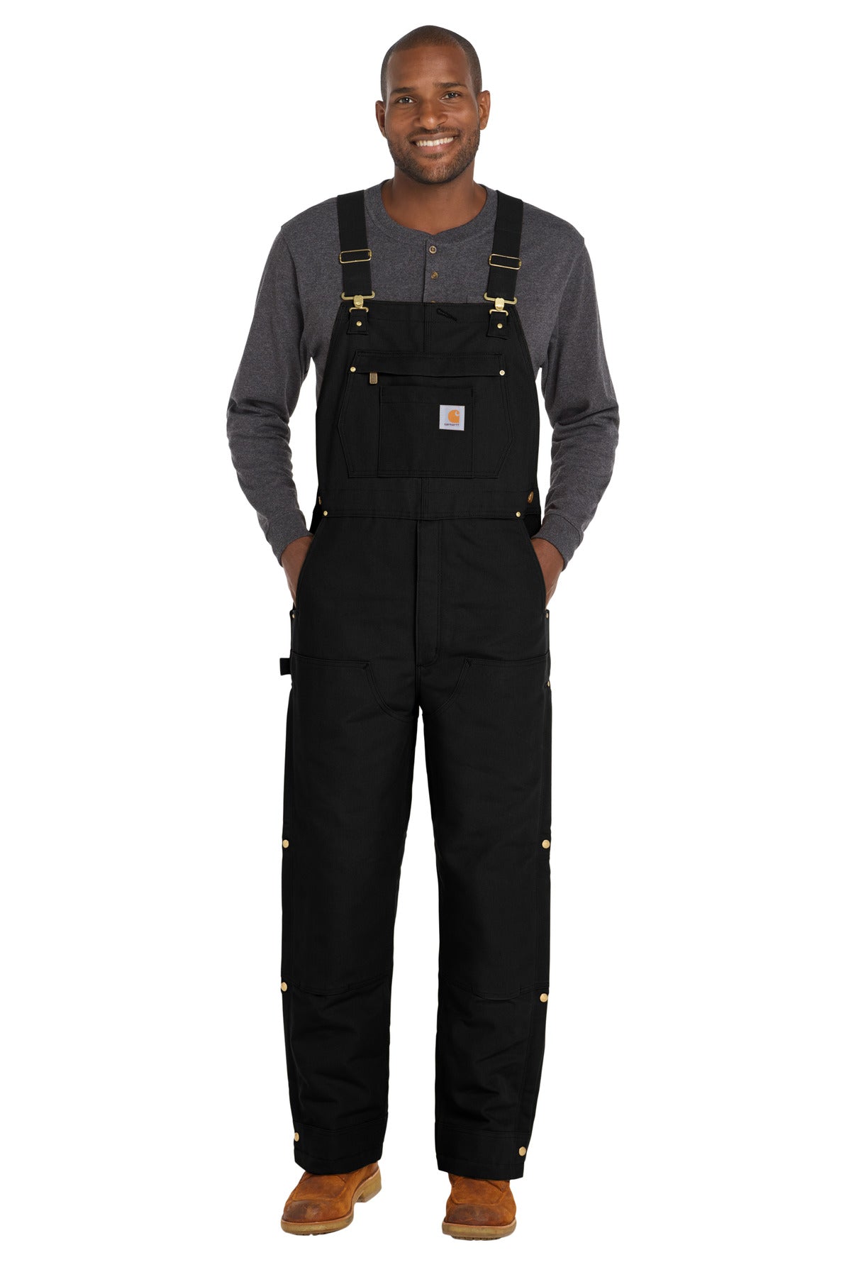 Carhartt  Short Firm Duck Insulated Bib Overalls CTS106672