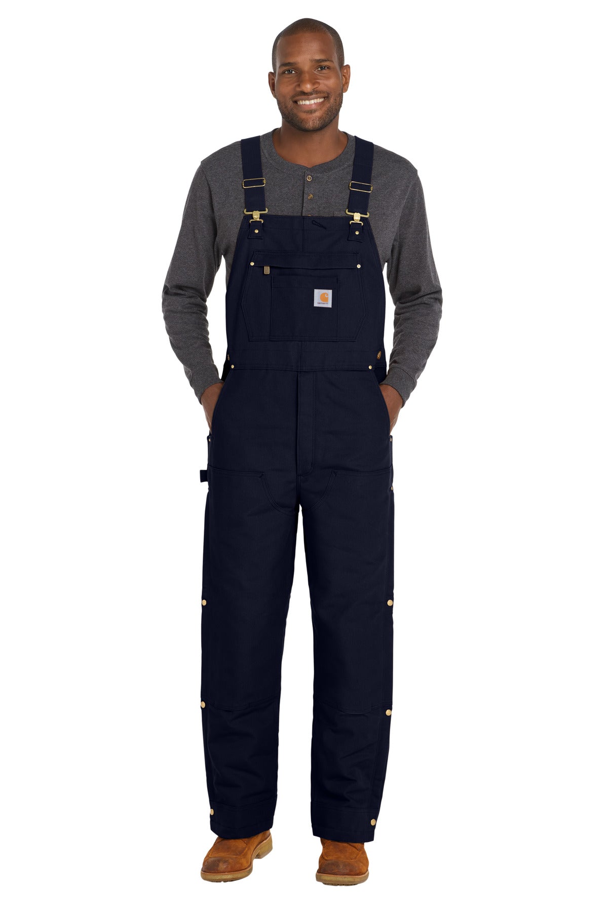 Carhartt  Short Firm Duck Insulated Bib Overalls CTS106672