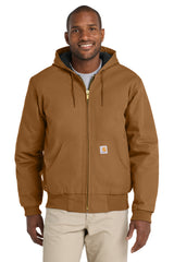 Carhartt   Tall Quilted-Flannel-Lined Duck Active Jac. CTT106677
