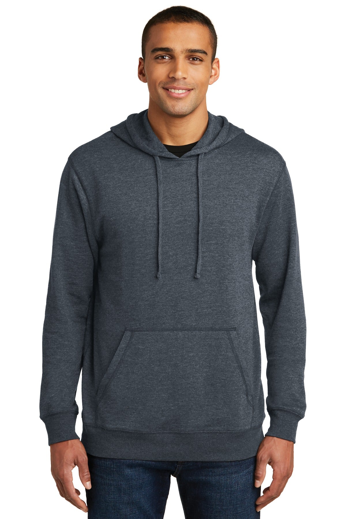District  Lightweight Fleece Hoodie. DM391