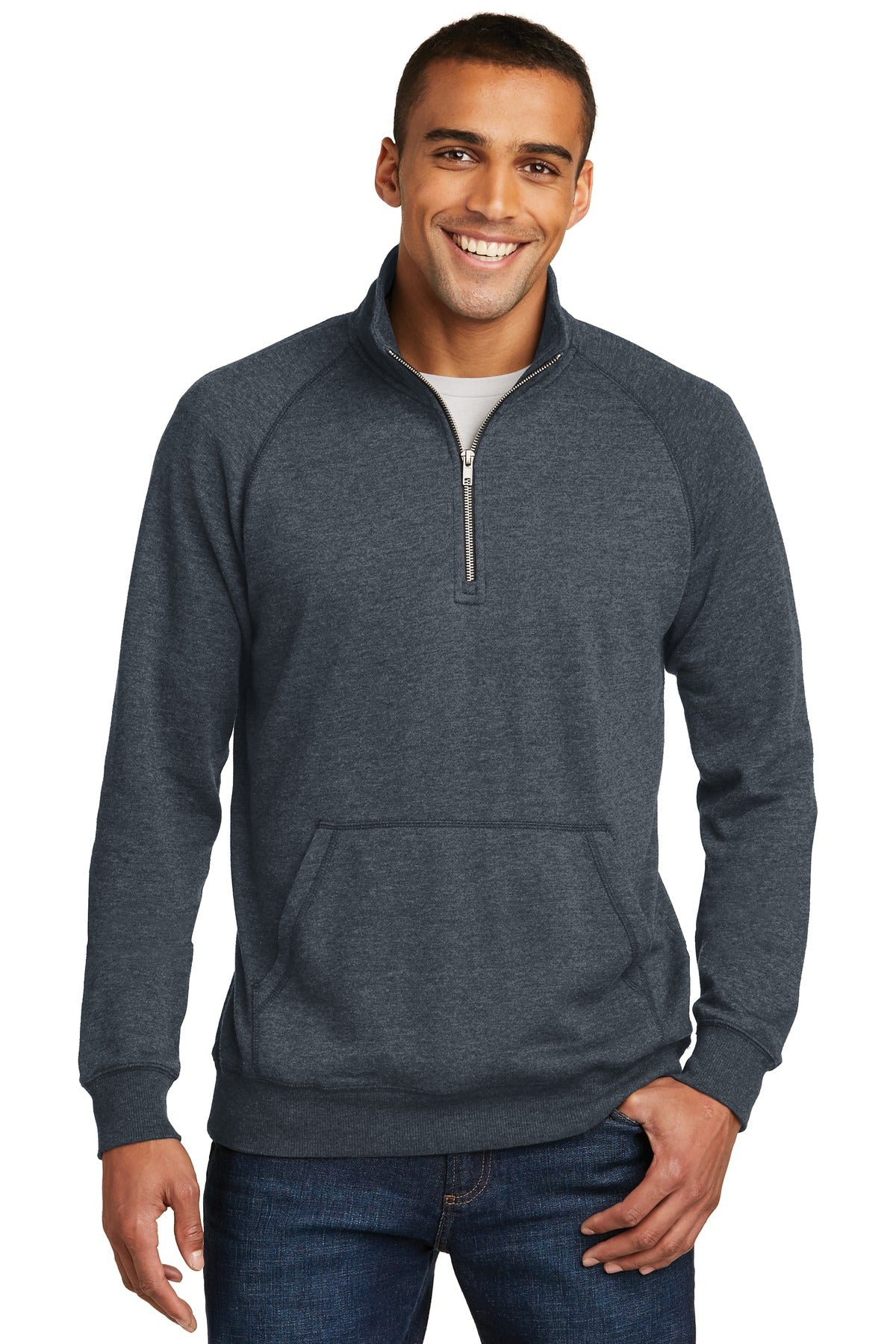 District  Lightweight Fleece 1/4-Zip. DM392