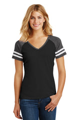 District   Women's Game V-Neck Tee. DM476
