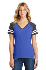 District   Women's Game V-Neck Tee. DM476