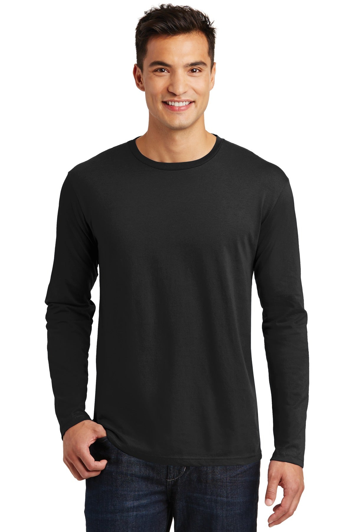 District   Perfect Weight  Long Sleeve Tee. DT105
