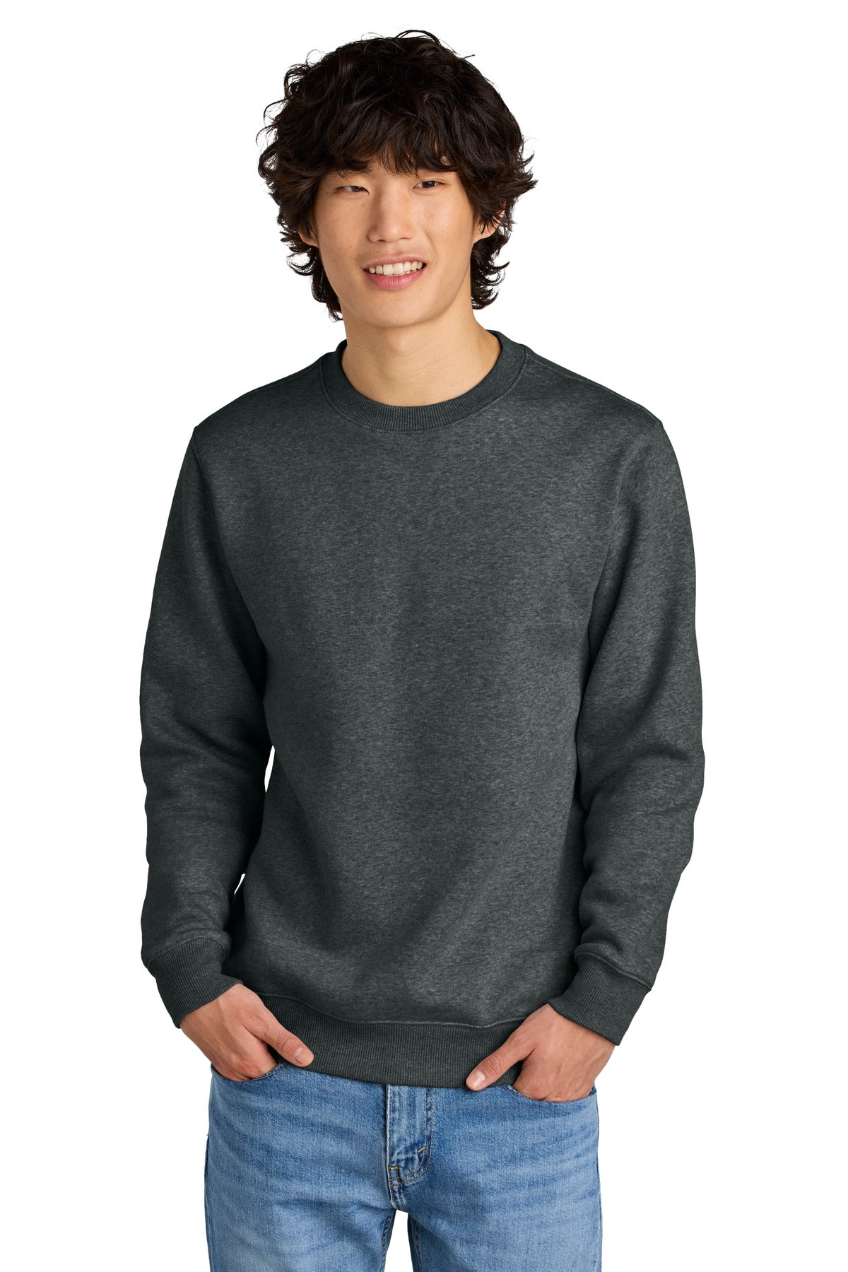 District  Perfect Weight  Fleece Crew DT1106