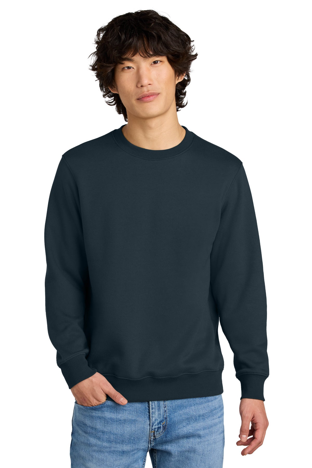 District  Perfect Weight  Fleece Crew DT1106
