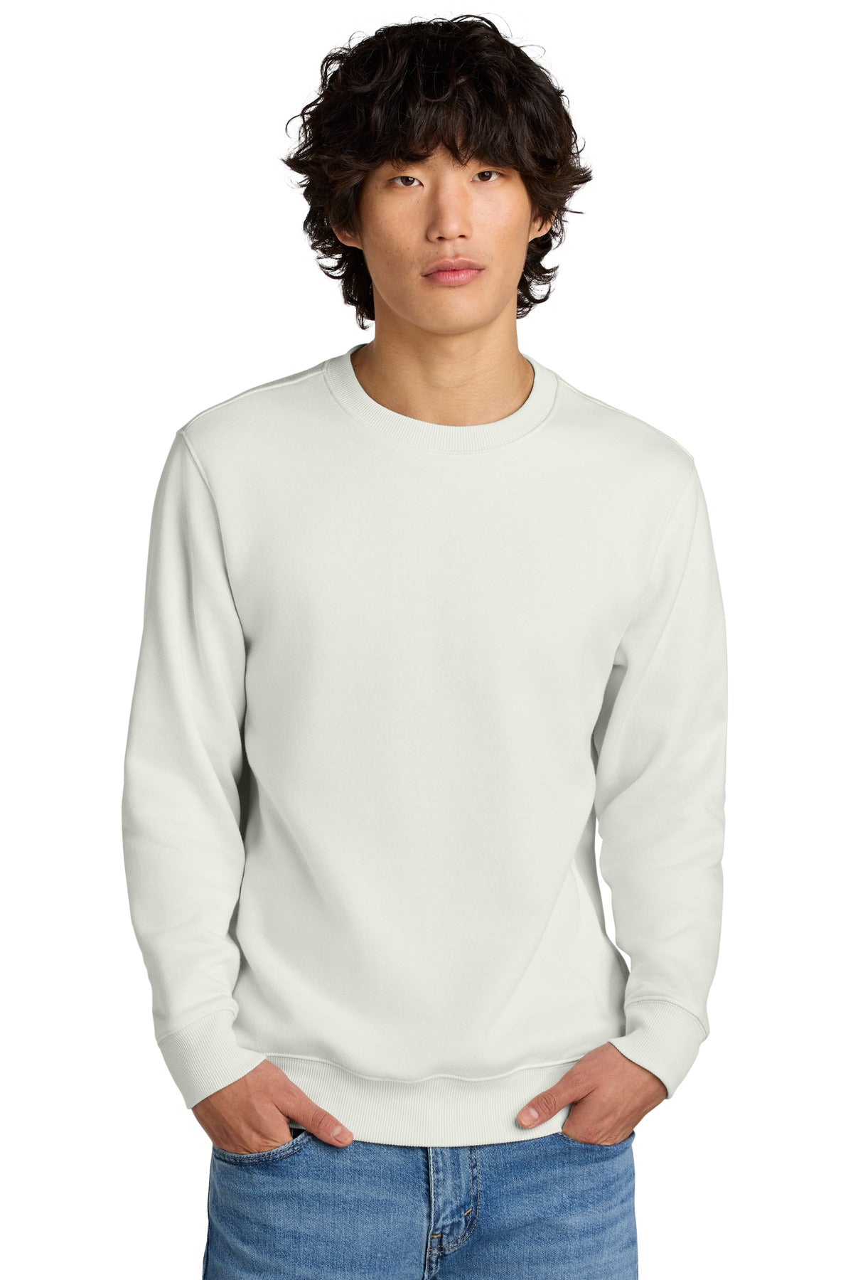 District  Perfect Weight  Fleece Crew DT1106
